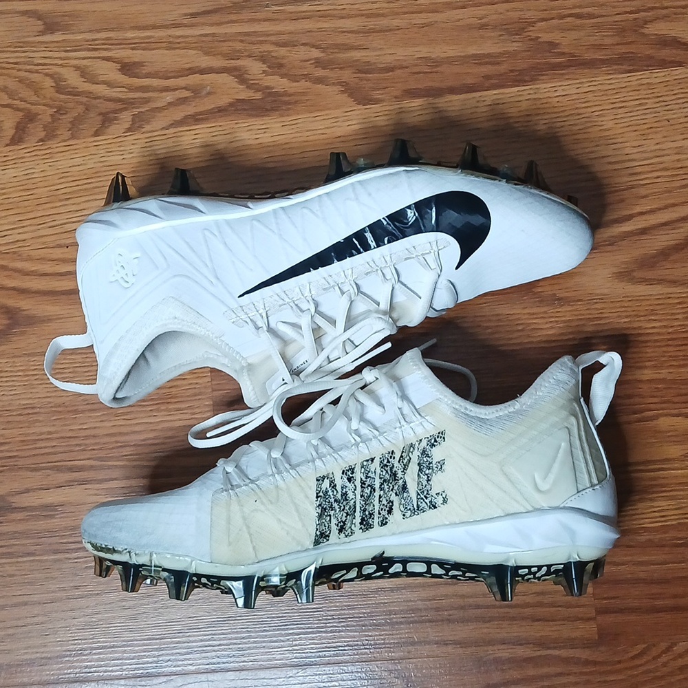 Nike Alpha Huarache 7 Pro LAX Wht/Blk Men's Size 11.5 - Picture 4 of 8